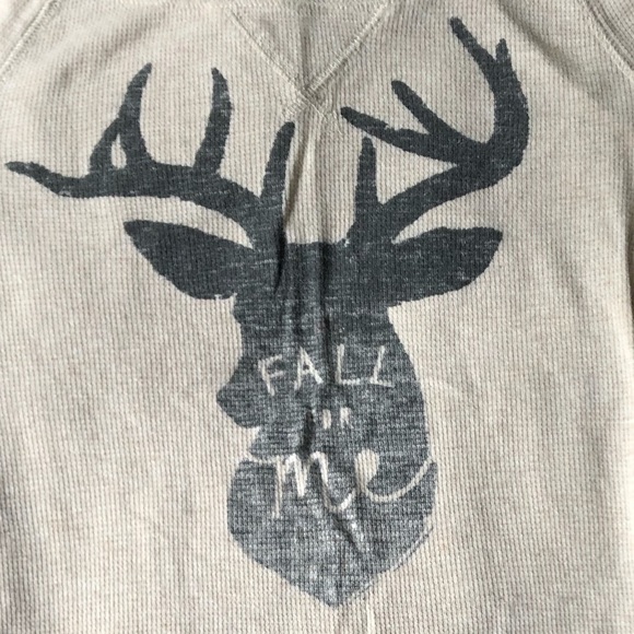 Fall for me Deer American Eagle long sleeve shirt - Picture 4 of 6